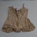 SHAPELLX Shapewear for Women Tummy Control Half Body Shaper Snatched Zipper Butt Lifting Faja Colombiana Bodysuits for Women (XX-Large, Skin)