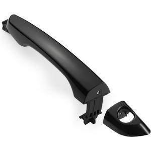 Front Left Driver Side Exterior Door Handle Compatible with Hyundai Elantra 2017 2018 2019 2020 - Without Smart Key Entry - Black