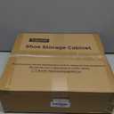 6-Tier Shoe Storage Cabinet with Fabric Cover, Hard Flip Doors, Holds 1824 Pairs, Enclosed Dustproof Shoe Rack Organizer for Entryway, Closet & Bedroom, Shoe Shelf, Black, 27.8" x 12.0" x 41.9"