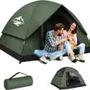 Tents for Camping 2/3 Person with Rainfly - Camping Tent Waterproof Windproof Easy Setup, Portable Double Layer Outdoor Dome Tent, Backpacking Tents for Adventure Backyard Hiking