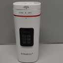 Travel Electric Kettle Portable 304 Stainless Steel LED Display Temperature Adjustable BPA Free Child Lock Mini Kettle,Small Hot Water Boiler Auto Shut-Off