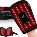 Cordless Red Light Therapy Gloves for Hand, 360°Full Coverage100 LEDs Gloves with 660nm & 850nm Near-Infrared | 5000mAh | Auto-Off Timer Easy Clean