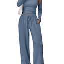 Trendy Queen Women's 2025, Early Fall Fashion Must-Haves Y2K Workout Gym Clothes Comfy Airport Travel Vacation Luxury Outfits Sweatsuit Winter Clothing, Small 