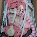 Baby Swings for Infants, Powered by Power Cord (Included) and Batteries for Indoor/Outdoor Use, Easy-Fold Infant Swing, Electric Baby Swing for 0-9 Months 6-25 lbs