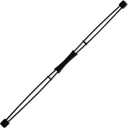 Flexbar Shoulder Exercise Equipment for Rotator Cuff Strength Training & Flexibility (Black)