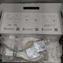 LUXE Bidet NEO 320 Plus - Warm Water, Dual Nozzle, Non-Electric Bidet Attachment for Toilet Seat, Patented Slide-In Install, 360 Self-Clean, EZ-Lift to Clean, Feminine & Rear Wash (Chrome)