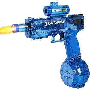 Electric Water Gun for Adults & Kids, Automatic Water Guns High Capacity 500+,Battery Powered Water Squirt Guns, Long Range Water Pistol Blaster Soaker,Summer Pool Toys (Blue)