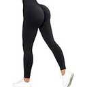 SUUKSESS Women Scrunch Butt Lifting Seamless Leggings Booty High Waisted Workout Yoga Pants