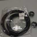 Universal Lids for Pots, Pans & Skillets - Fits 7", 8" & 9" Diameter, 10", 11" & 12" Diameter Cookware, Tempered Glass with High Heat Resistant Silicone Rim (2PK)