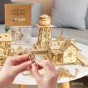 Mechanical 3D Wooden Puzzles, Brain-Teasing Puzzle Game for Every Occasion, Ideal Gifts for Teens and Adults (Viking Fishery)