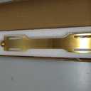 FIRJOY 12" Valet Rod for Closet Pull Out (1 Pack, Brushed Gold)