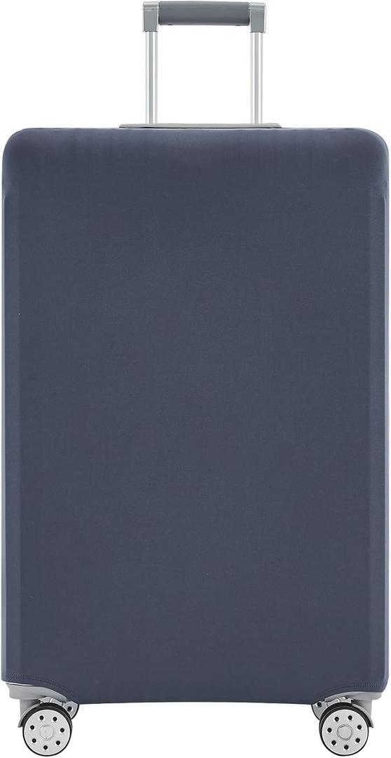 Travelkin Luggage Covers For Suitcase Tsa Approved,Suitcase Cover Protector Fit 18-32 Inch Luggage, Navy Blue XL