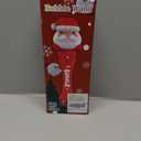 Christmas Santa Bubble Wand Machine for Kids Maker Blower Toys Christmas Basket Stocking Stuffers Birthday Gift Outdoor Indoor Automatic for 3 4 5 6 7 8 + Year Old Toddlers Little Girls Boys