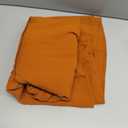 Woman Dress 100% Dacron, Medium, Orange