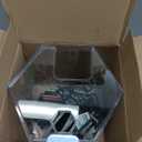 Tetra Bubbling LED Aquarium Kit 1 Gallon, Hexagon Shape, With Color-Changing Light Disc