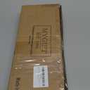 MyGift 4 Pcs Over The Door Hat Organizer, Door Hanger Hat Rack Display Storage, 5 Hooks Heavy Duty, for Coat, Scarf, Purse, White Metal