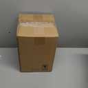 Glass Hurricane Candle Holder Large - Hewory 18pcs Gold Rectangle Flower Holders Centerpiece for Table, Tall Floor Square Pillar Candle Lantern for Wedding, Anniversary, Party, Fireplace, Dining Room