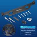 Camshaft Actuator Locking Timing Tool with Cam Phaser Retainer Water Pump Sprocket Retainer Holding Tool, Compatible with GM/Buick/Chevrolet/GMC Ecotec 2.0 2.4 Engine Replace EN48953