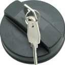 Lockable Tractor Fuel Cap Fit for John Deere, Massey Ferguson, Ford New Holland, Replace AL113087, 82011472