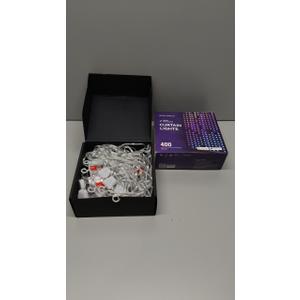 LED Curtain Light, 400 LEDs, Smart RGB+IC Color Changing Holiday Wall Lights, 3.3x3.3ft Indoor Dynamic DIY LED String Lights, APP Remote Control, For Bedroom, Living Room, Window Decor, Party, Wedding