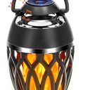 Outdoor Bluetooth Speakers, LED Flame Light, Gifts for Men & Women