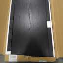 Furinno CLASSIC Coffee Table, Modern Rectangle Coffee Table with 1.8" Triple Thick Tabletop, Side Table, Toolless Assembly, for Living Room, Home Office, Black