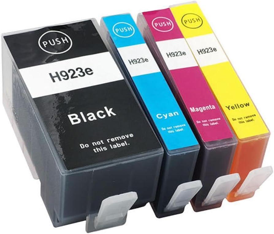 WYCZCFIS Compatible with 923E 923XL Ink Cartridge Universal Fit for OfficeJet Pro 8120e 8122e 8124e 8125e 8130e 8132e 8134e 8135e 8138e 8139e Printer(1 Set)