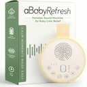 Colic Baby Relief White Noise Sound Machine - Rechargeable Sound Machine for Baby Gas Relief Newborn, Portable with Long Battery Life, 21 Soothing Sounds, Gentle Night Light & Auto Timer