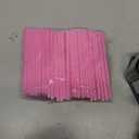 300 Pack Pink Cocktail Straws 5.12inch Short Straws for Drinks, 0.24inch Diameter Disposable Plastic Straws for Boba, Coffee, Milkshakes,Perfect for Bar, Party, Daily Use.(Pink)
