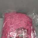 Giegxin 15 Pack Marigold Garland for Decoration 5 ft Long Strands Faux Artificial Marigold Flowers for Da De Muertos Pooja Diwali Indian Wedding Party Mantle Decor(Rose Red)