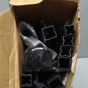 Over The Table Rod Stand with Clamps Adjustable 13''-42'' Tall 29"-98" Length Black Table Arch Hanging for Wedding Birthday Party Halloween Christmas