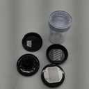 Nourished Essentials 8-in-1 Spiralizer Juicer Grater Set of 9 - Compact Plastic Vegetable Noodle Maker with Stainless Steel Blades - Dishwasher Safe - Spiralizer for Veggie Noodles