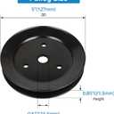 Deck Rebuild kit Replacement Part Number Spindle 130794 532130794 Belt 531300766 Blade 127843 Idler Pulley 532131494 173437 for Husqvarna YTH1542XP Craftsman LT1000 Jonsered LT15 Mandrel Assembly