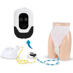 2025 Upgrade Female Electric Urinal - Automatic Start-Stop Dispenser, 2000ML Capacity with 6.5 ft Catheter, Bed Rest Anti-Leakage Design, Easy-to-Clean, Unisex, with Lid Funnel
