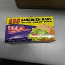 Sandwich Bags Case of 4800 (24 packs x 200)