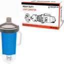 Swimables Heavy Duty Inline Leaf Canister for Pool Vacuum - Swimming Pool Leaf Canister Made with 30% More Material - Trap 50% More Leaves - Replacement for W530 Hayward Leaf Catcher