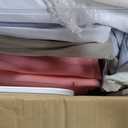 Windyun 6 Pack Kids Teepee Tent for Slumber Party Sleepover Tents for Girls Party with Air Mattress, Star Lights, Blankets Trays Sheets, Natural Cotton Toddler Play Teepee for Indoor Outdoor(White)