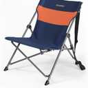 Alvantor® Camping Chair, High Back Folding Beach Chair Breathable for Outdoor, Ergonomic Backrest, Easy Use Portable Lawn Chair Seat for Travel, Fishing, Pinic, Sports Events, 20"x28"x28"
