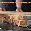 Magnetic Chess Game Board Set: Chess Sets for Adults 15.4'' Storage Box with Pieces Slots - Handcrafted Portable Travel Chess Game for Family Strategy - Gift for Husband Happyramid (Walnut - Coordinate Markings)