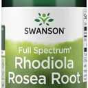 Swanson Premium Brand Rhodiola Rosea Root - Adaptogenic Herb Supplement Promoting Mood Balance & Stress Support - Natural Formula for Energy Support - (100 Capsules, 400mg Each)