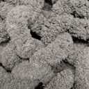 Chunky Knit Throw Blanket 50"X 60", 100% Handmade with Soft Chenille Yarn, 4.4lbs Thick Cable Knitted Blankets, Large Rope Knot Crochet Throws for Couch Sofa Bed Home Decor, Black