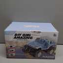 NQD Remote Control Car for Kids 1:16 Scale 80 Min Play with Stickers, 2.4Ghz Off Road RC Trucks Toy Car Gift for Kids, Blue