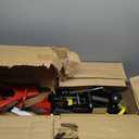 2T Hydraulic Floor Jack Combo with Two Jack Stands, 4000 lbs Capacity Trolley Service Jack Combo Red and Black