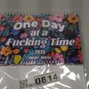 2026 Mental Health Desk Calendar Sweary Mental Health Calendar 12 Months Desk Calendar for Home Office Funny Swear Gag White Elephant Gift