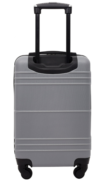 Travelers Club Richmond Hardside 20" Rolling Carry-on Luggage - Gray