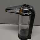 Secura 17oz Automatic Liquid Soap Dispenser, Touchless Battery Operated Hand Soap Dispenser with Adjustable Soap Dispensing Volume Control Dial, Personal Care Dispenser for Household Use (Chrome) (500ml)