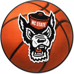 FANMATS NCAA Unisex-Adult Basketball Rug - 27in Diameter, 2'3" (Round), Team Color