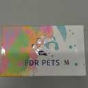 SCENEREAL Dog Paw Protector Anti-Slip Grips to Keeps Dogs from Slipping On Hardwood Floors, Best for Summer Hot Pavement, Dog Shoes Booties Socks Replacemen M 36 Pieces (M: 1.7"x1.5"(L*W), Gray & Purple & Pink 36pcs 9sets)