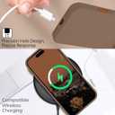 BENTOBEN for iPhone 17 Pro Max Case, Liquid Silicone Anti-Slip Microfiber Lining 17 ProMax Phone Case, Slim Soft Gel Rubber Anti-Scratch Shockproof Cover for iPhone 17 Pro Max 6.9" 2025, Brown