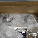 WEELMOTO for 2006-2011 Mercury Grand Marquis Headlights Assembly Replacement for 06-10 Grand Marquis Headlights Assembly Pair Headlamp+ Corner lamp (Clear Lens I Chrome Housing I Amber Reflector)